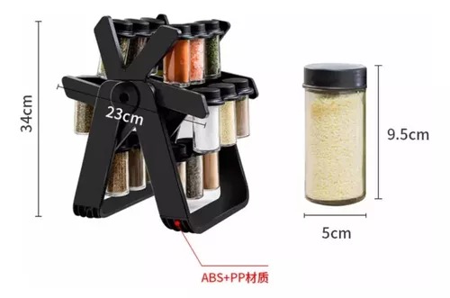 Miniatura 2 de Condimentero Carrusel 18 Frascos